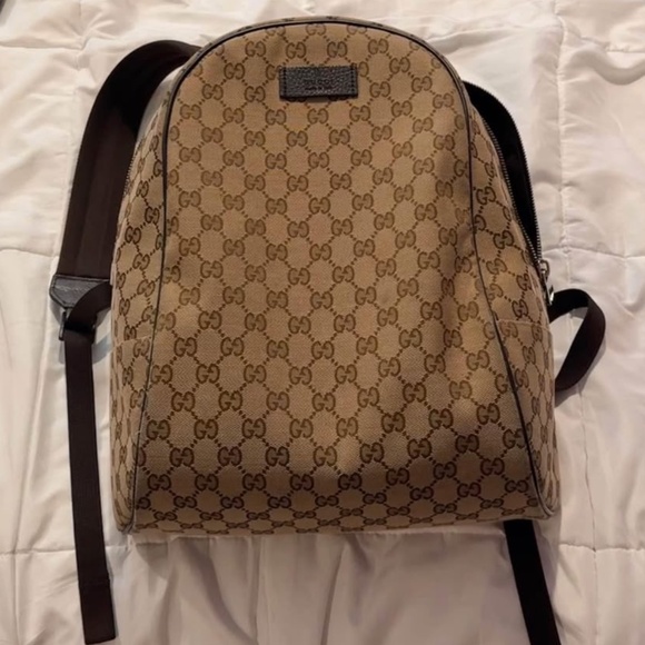 Gucci Canvas Backpack - Picture 3 of 5